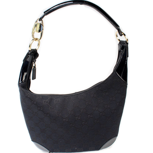 Gucci 001- GG Canvas Shoulder Bag Hobo Bdfd04Fe