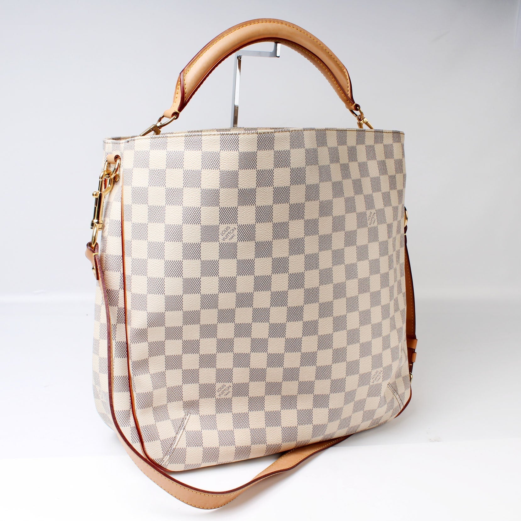 Louis Vuitton Soffi Azur Damier Handbag