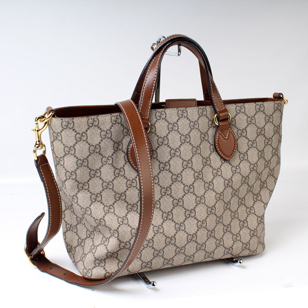 Gucci GG Supreme Soft Super Small Tote Bag