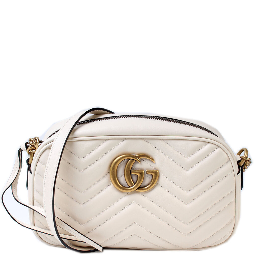 Gucci Marmont Camera Leather Small Crossbody Bag Camera Cd09B93C