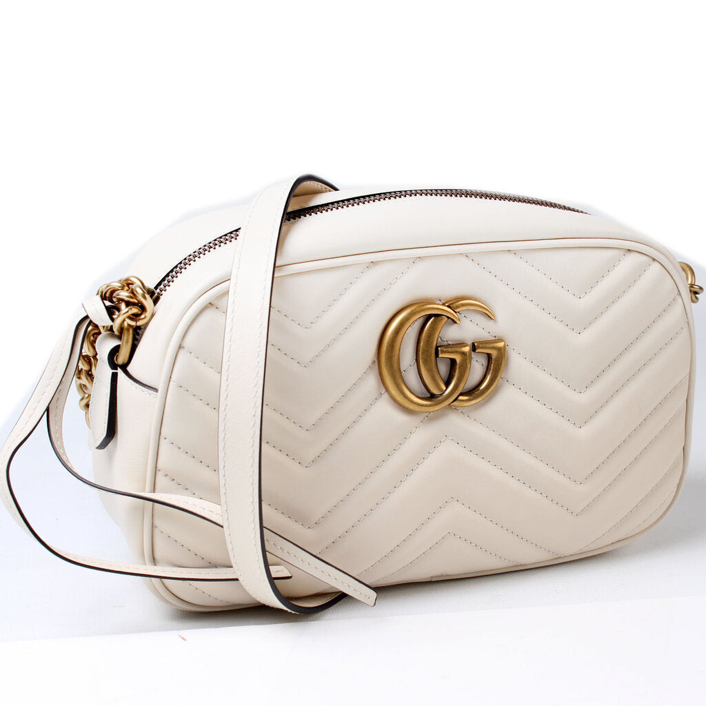 Gucci Marmont Camera Leather Small Crossbody Bag Camera Cd09B93C