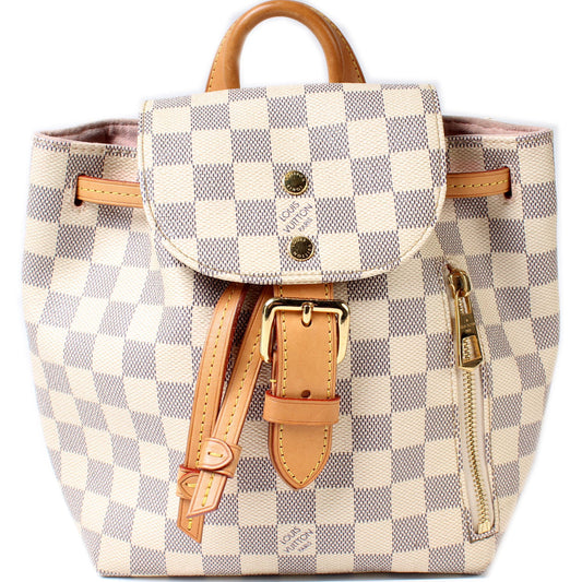 Louis Vuitton Sperone BB Backpack Azur Damier Azur Aa61Bbc6