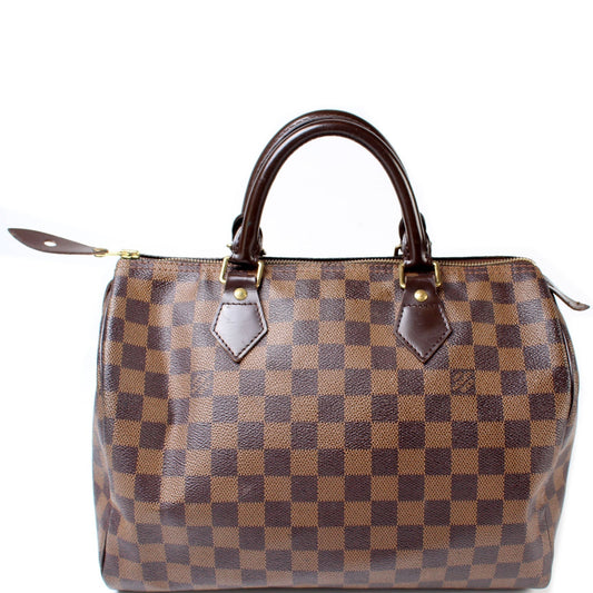 Louis Vuitton Speedy 30 Ebene Damier Handbag Ebene 586C3173