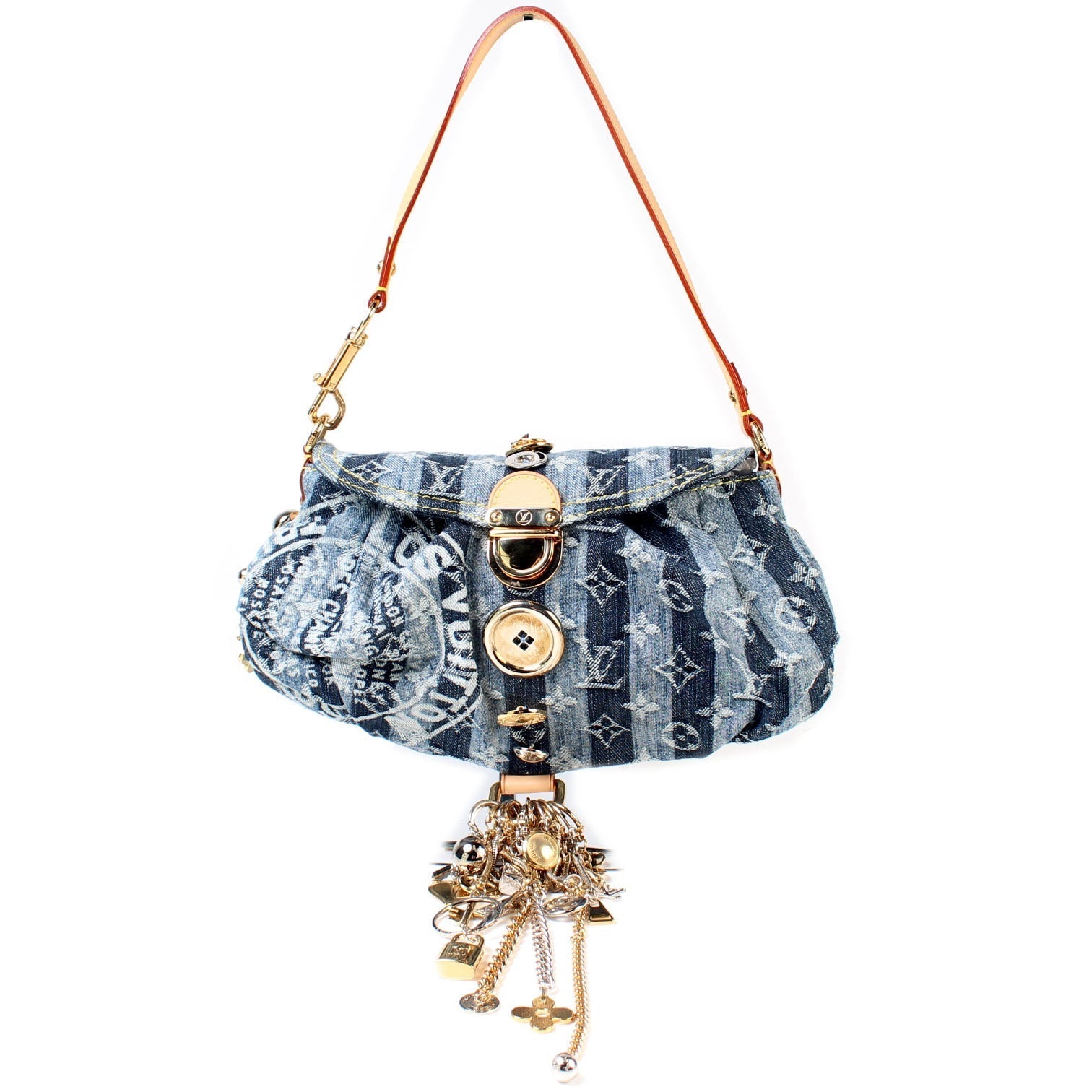 Louis Vuitton Pleaty Raye 12 Charms Key Chain