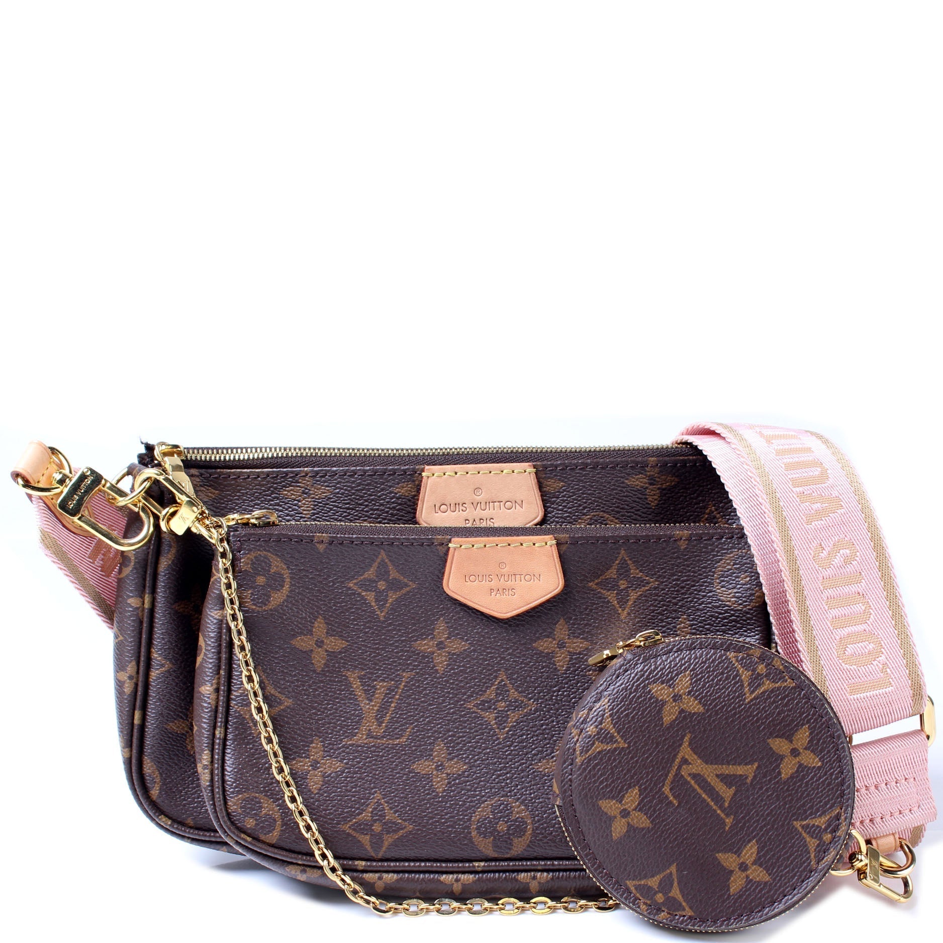 Louis Vuitton Multi Pochette Monogram Clutch Bag