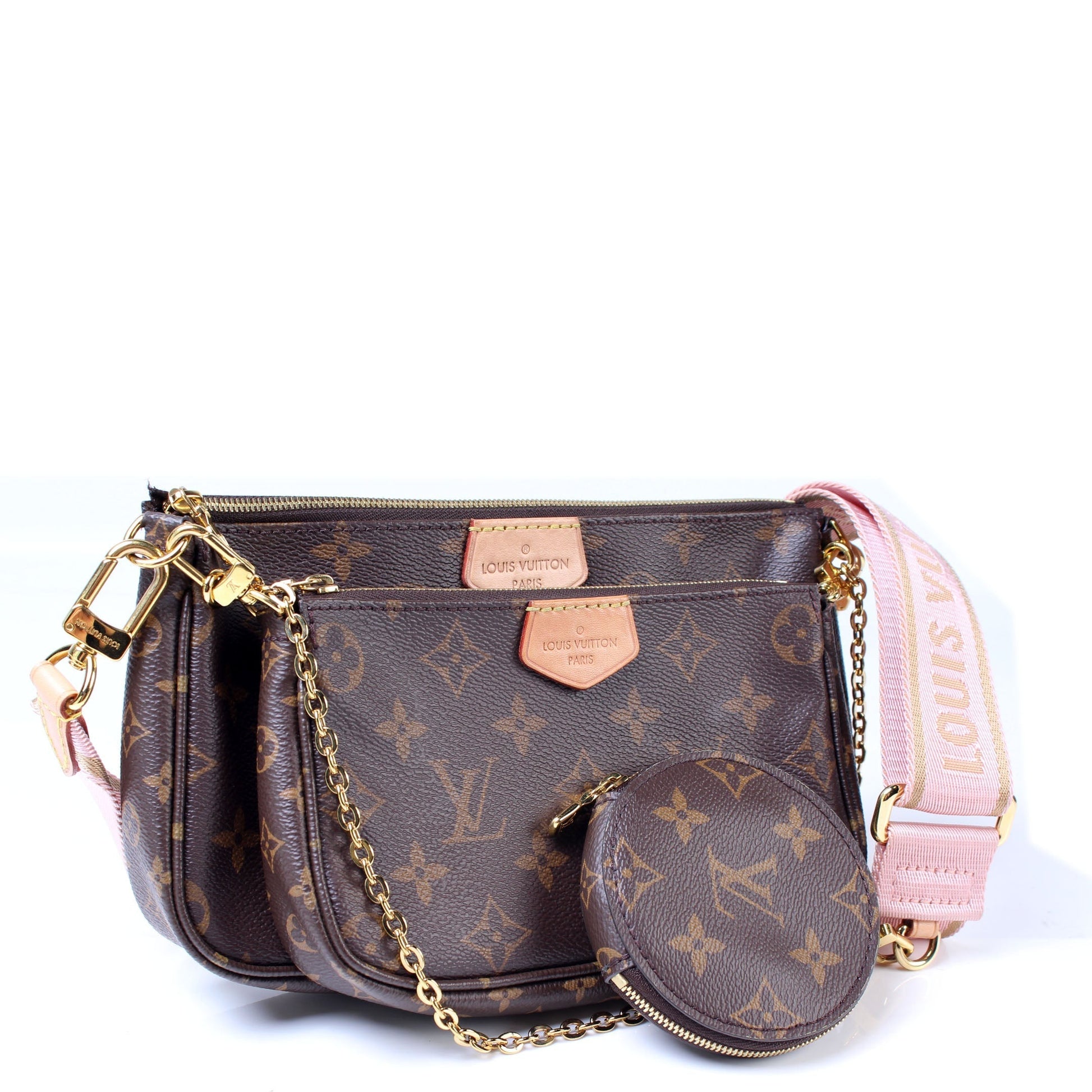 Louis Vuitton Multi Pochette Monogram Clutch Bag