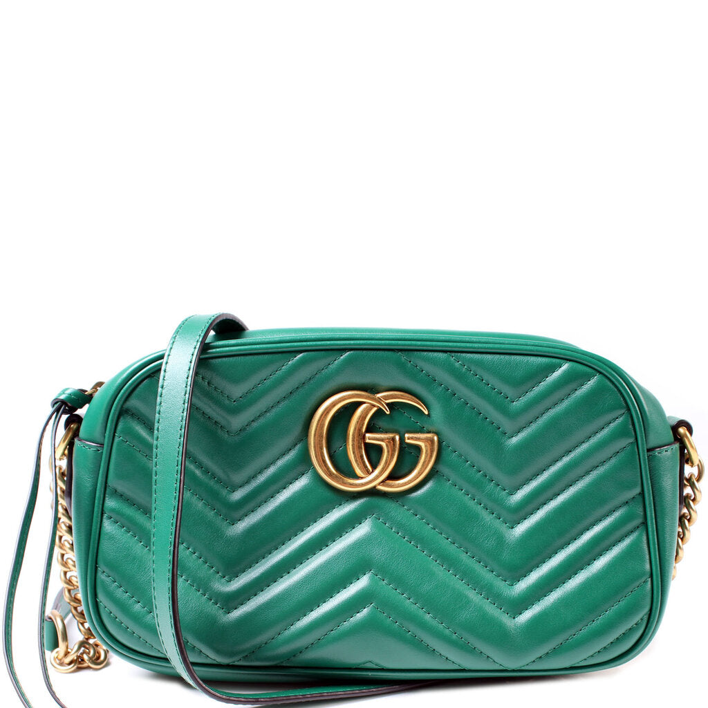 Gucci Marmont Camera Leather Small Crossbody Bag Camera 9E9A5224