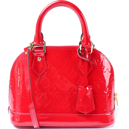Louis Vuitton Alma BB Vernis Handbag Vernis 67De39C9