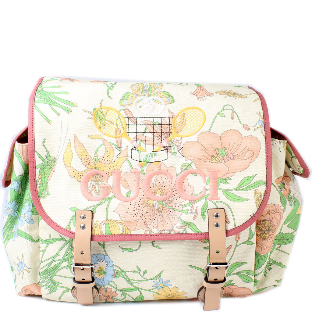 Gucci Kids Flor Backpack