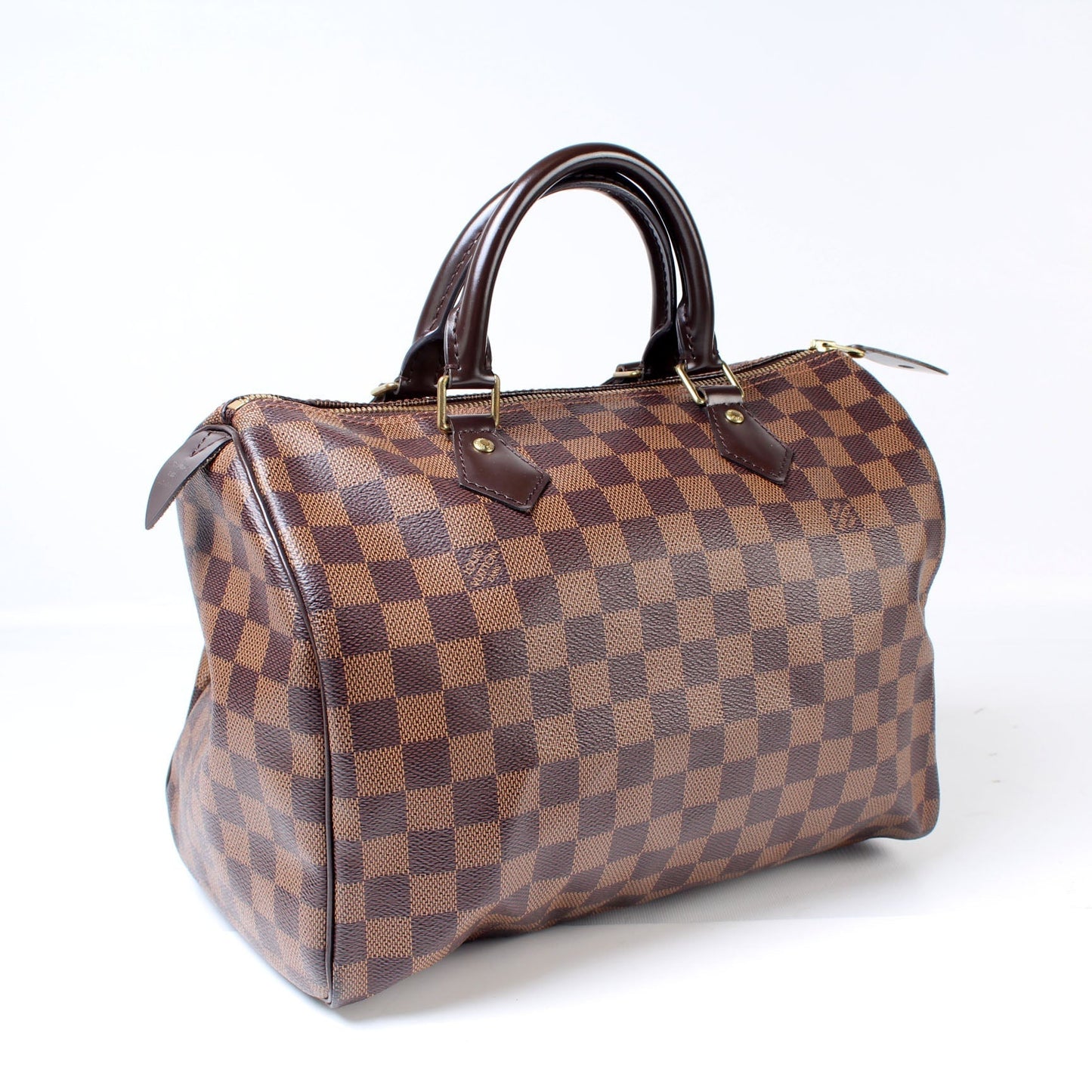 Louis Vuitton Speedy 30 Ebene Damier Handbag Ebene 5Dc10206