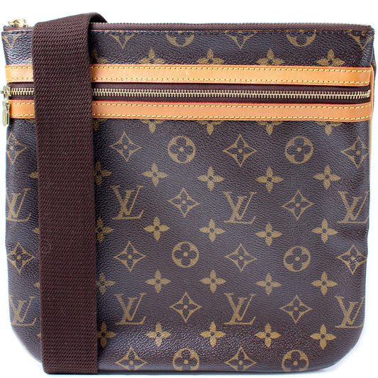 Louis Vuitton Pochette Bosphore Monogram Clutch Bag Monogram 24