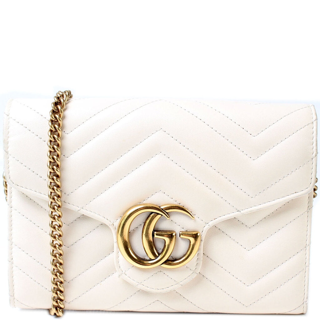 Gucci Marmont Chain Wallet Case Wallet 3