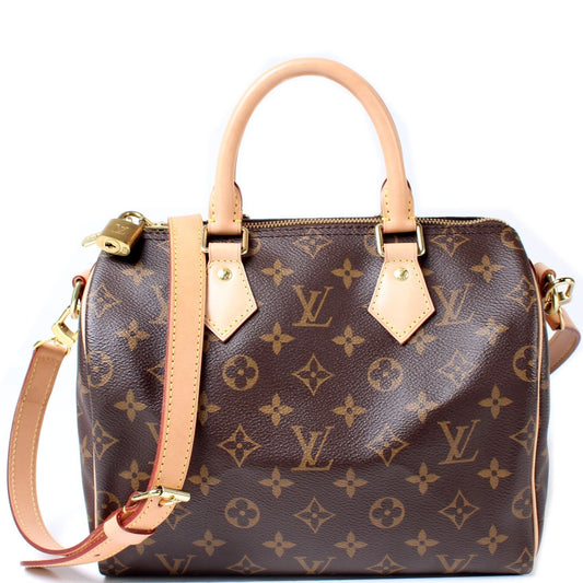 Louis Vuitton Speedy 25 Bandouliere Monogram Handbag Monogram 2