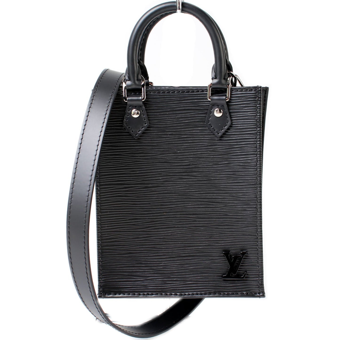 Louis Vuitton Sac Plat Petit Monogram Handbag