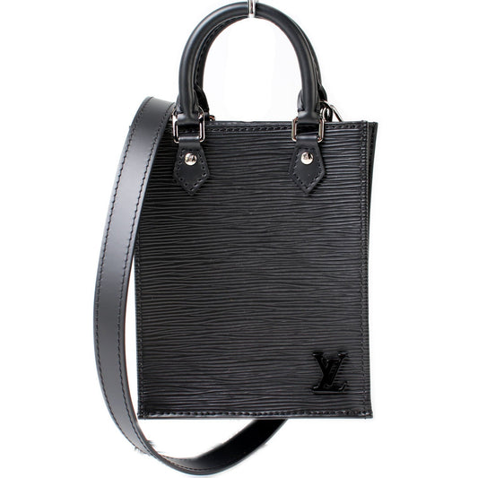 Louis Vuitton Sac Plat Petit Monogram Handbag