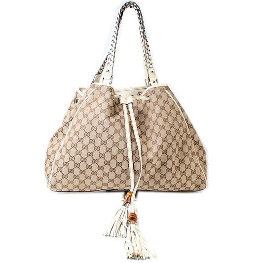Gucci Peggy Braided Tote Bag