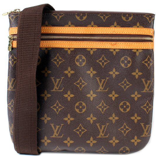 Louis Vuitton Pochette Bosphore Monogram Clutch Bag Monogram 26