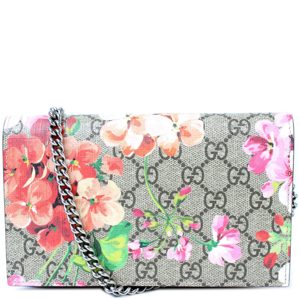 Gucci Blooms Chain Wallet Case Wallet 4
