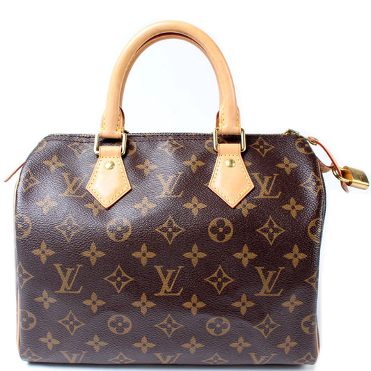 Louis Vuitton Speedy 25 Monogram Handbag Monogram 10