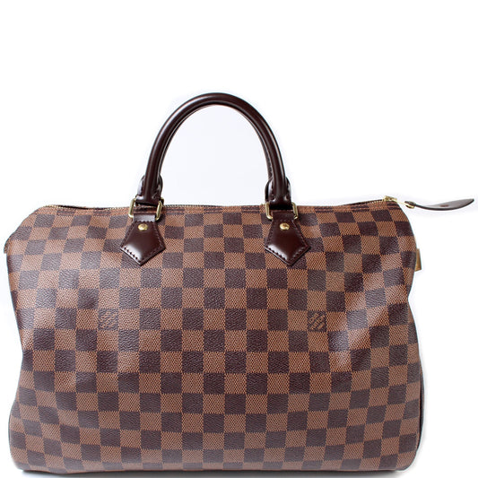Louis Vuitton Speedy 35 Ebene Damier Handbag Ebene 13
