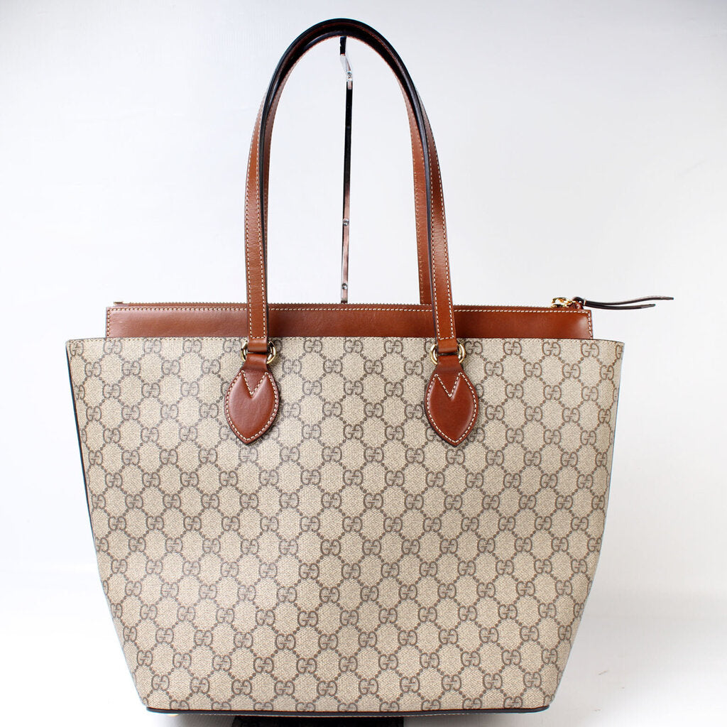 Gucci GG Supreme Tote Bag Tote 10
