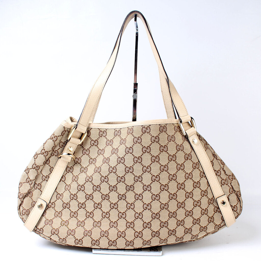Gucci Abbey Canvas Medium Tote Bag Tote Medium