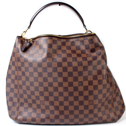 Louis Vuitton Portobello Ebene GM Damier Handbag