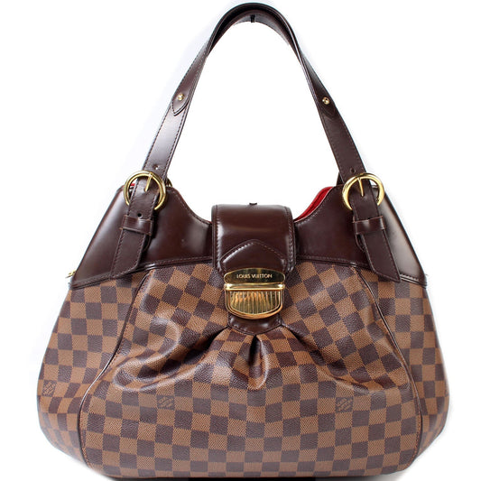 Louis Vuitton Sistina Ebene GM Damier Handbag