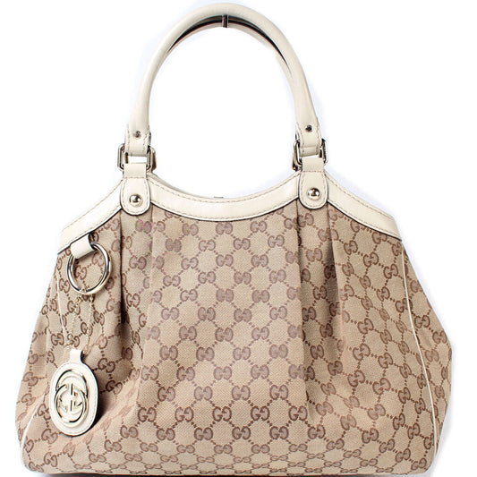 Gucci Sukey GG Canvas Medium Travel Bag Medium 9