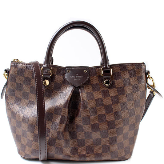 Louis Vuitton Siena Ebene PM Damier Handbag