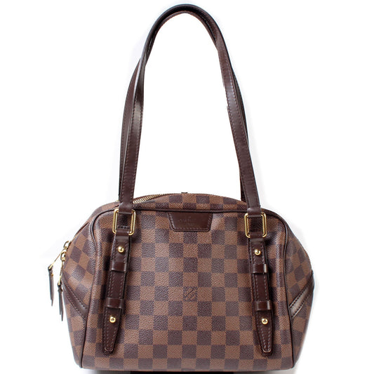 Louis Vuitton Rivington Ebene Damier Handbag