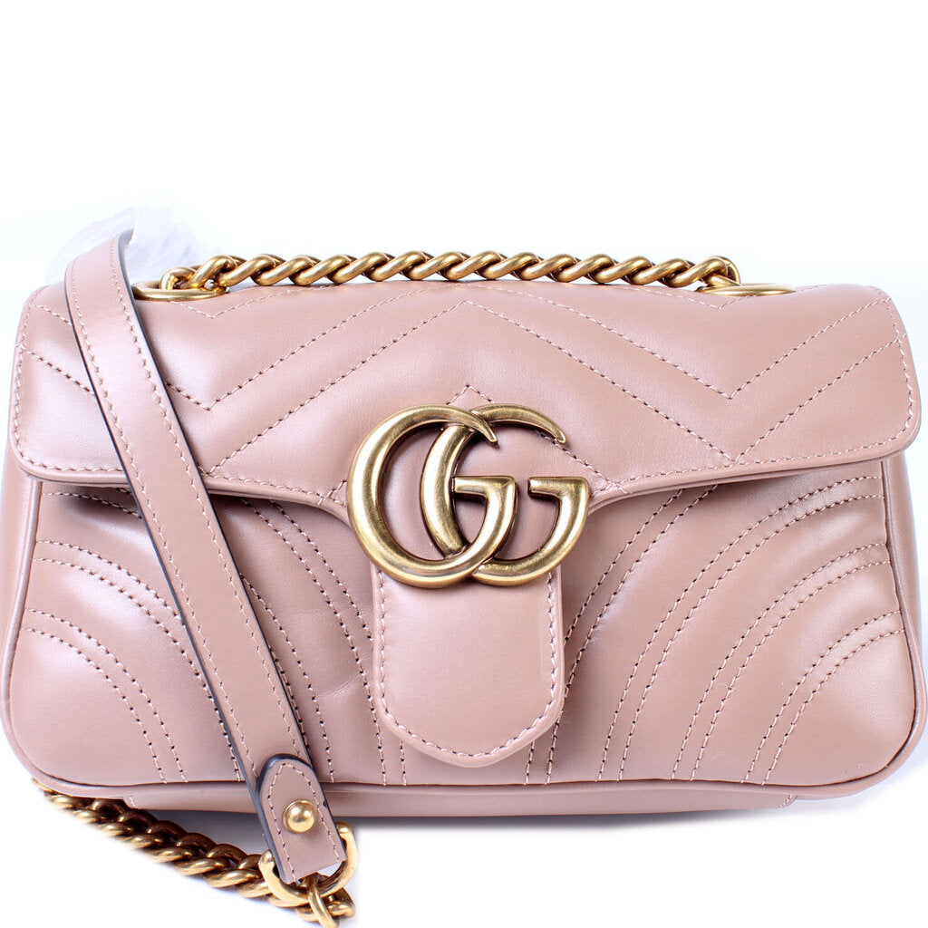 Gucci Marmont Mini Flap Shoulder Bag Flap 6