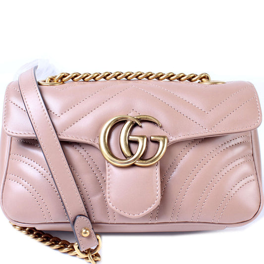 Gucci Marmont Mini Flap Shoulder Bag Flap 6