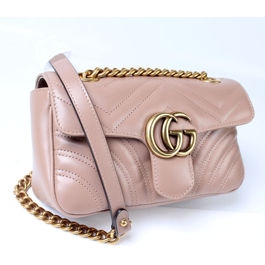 Gucci Marmont Mini Flap Shoulder Bag Flap 6