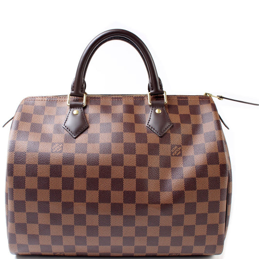 Louis Vuitton Speedy 30 Ebene Damier Handbag Ebene 20