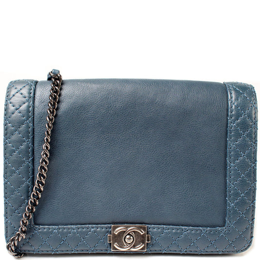 Chanel WOC Boy Reverso Clutch Bag