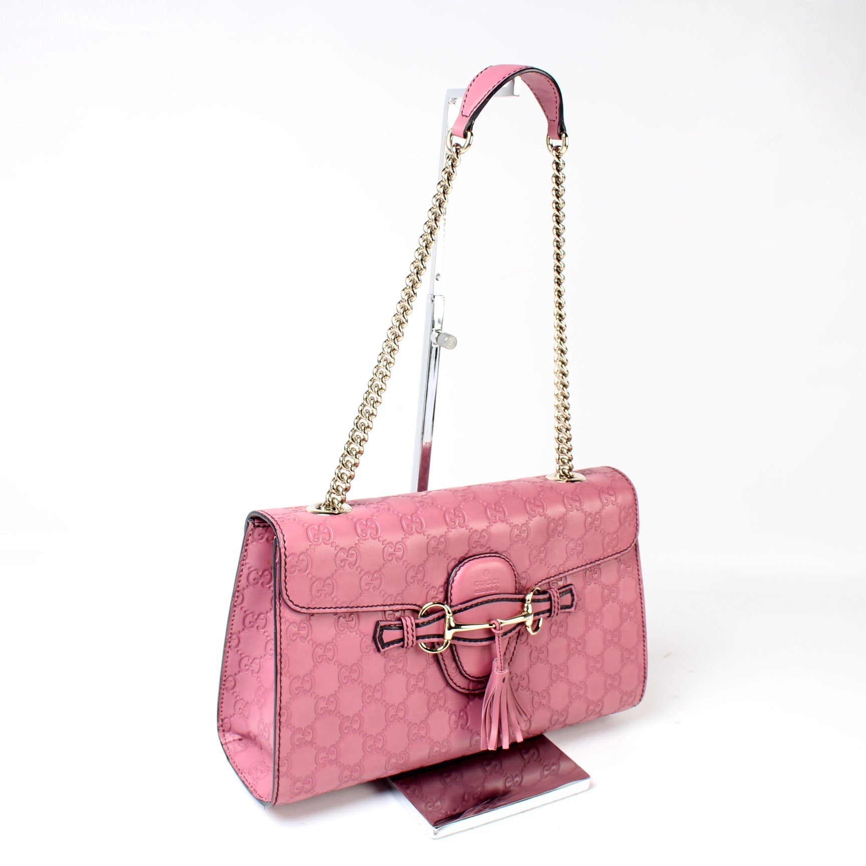 Gucci Emily Micro Medium Chain Travel Bag 8