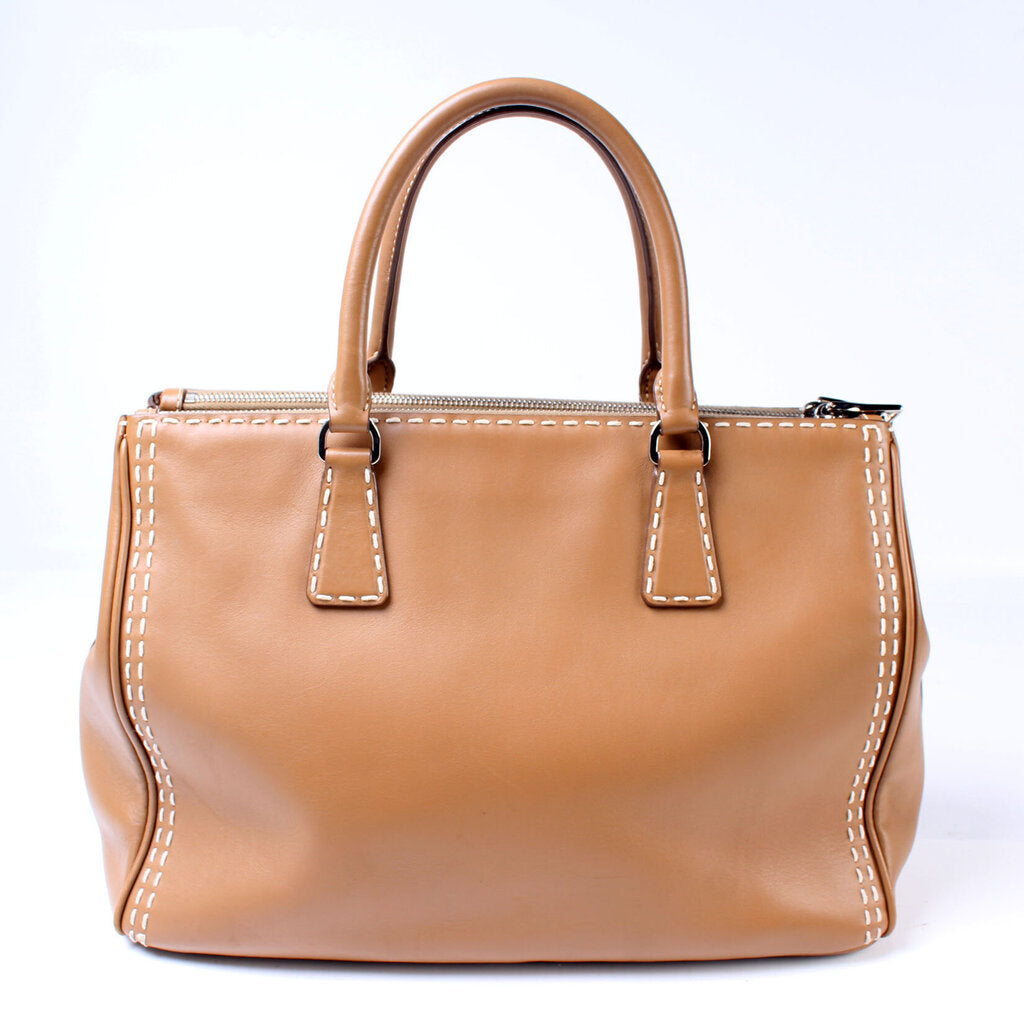 Prada Galleria Double Stitch Bag Travel Bag