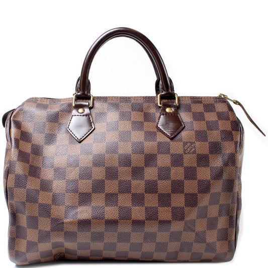 Louis Vuitton Speedy 30 Ebene Damier Handbag Ebene 21