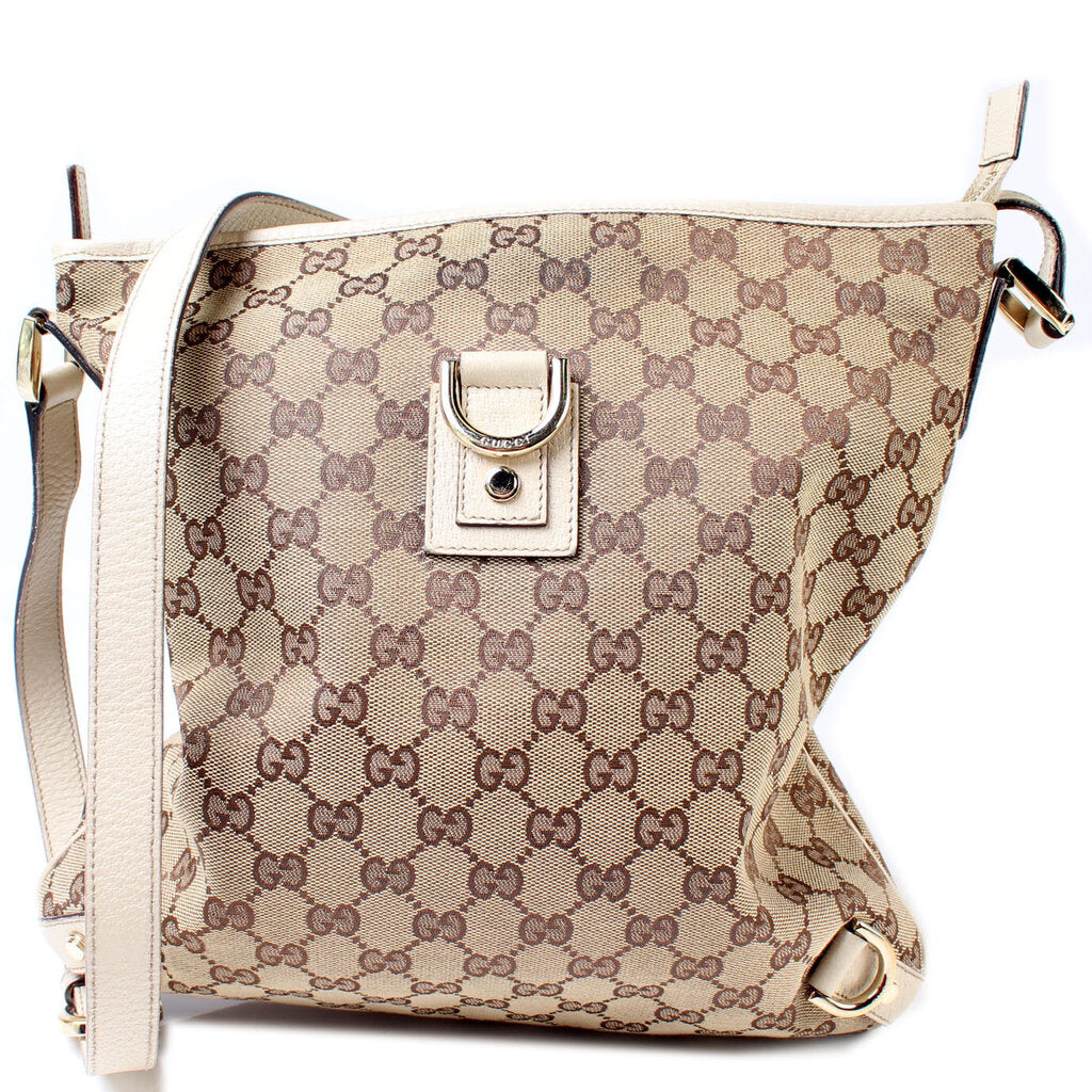 Gucci Abbey D Ring Messenger GG Canvas Jewelry