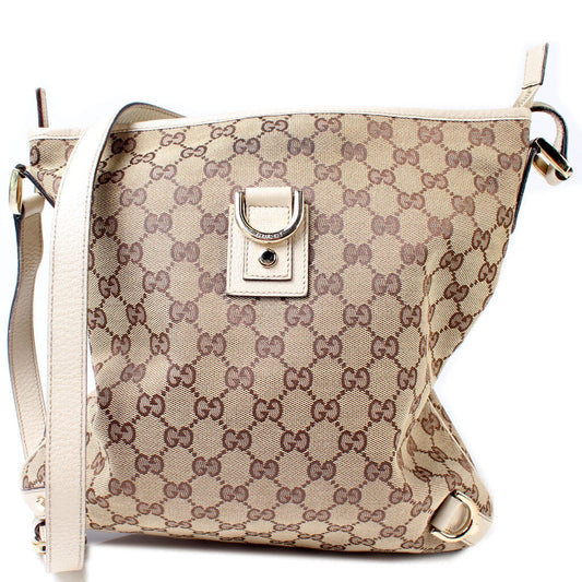 Gucci Abbey D Ring Messenger GG Canvas Jewelry
