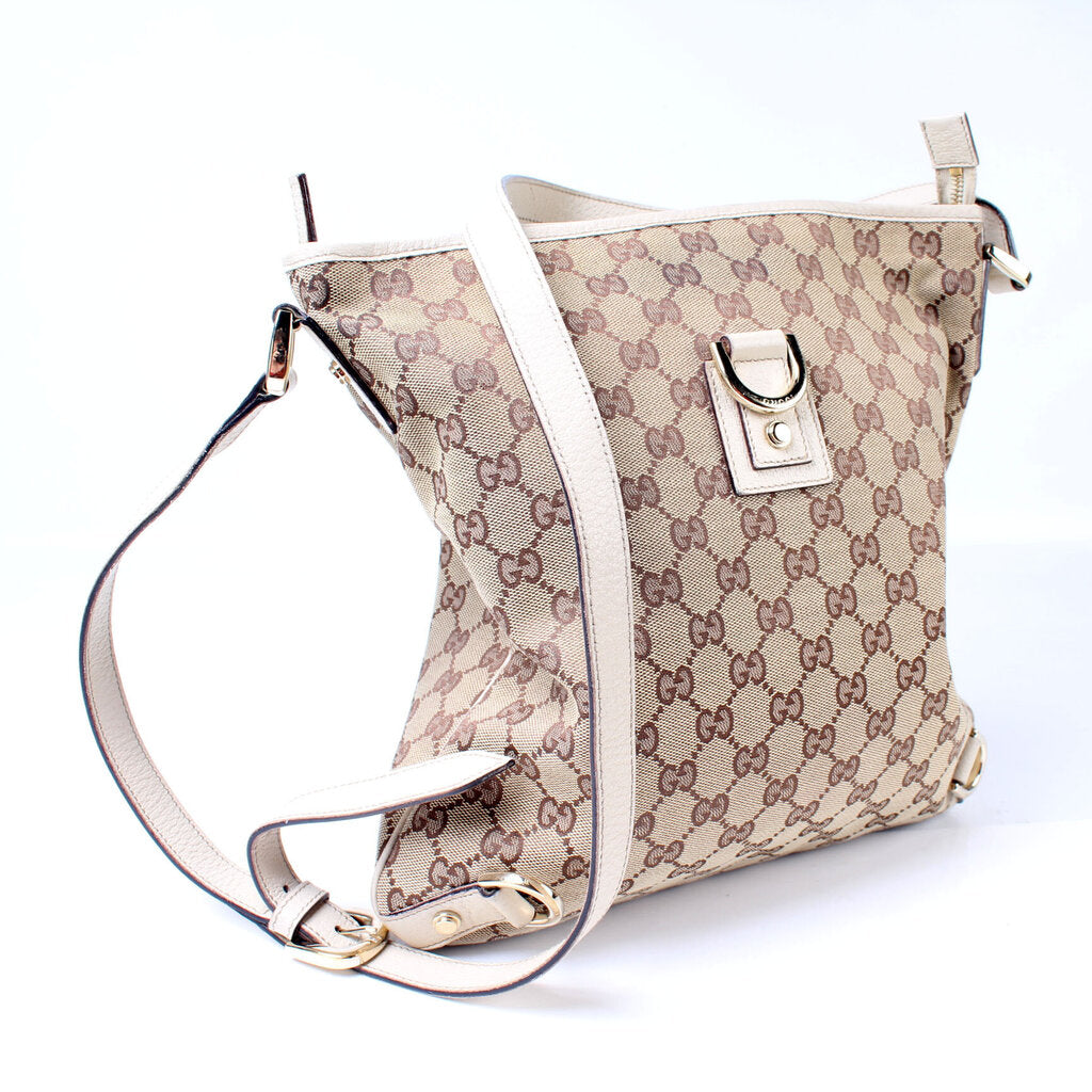 Gucci Abbey D Ring Messenger GG Canvas Jewelry