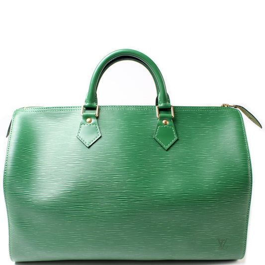Louis Vuitton Speedy 35 Epi Handbag Epi 10