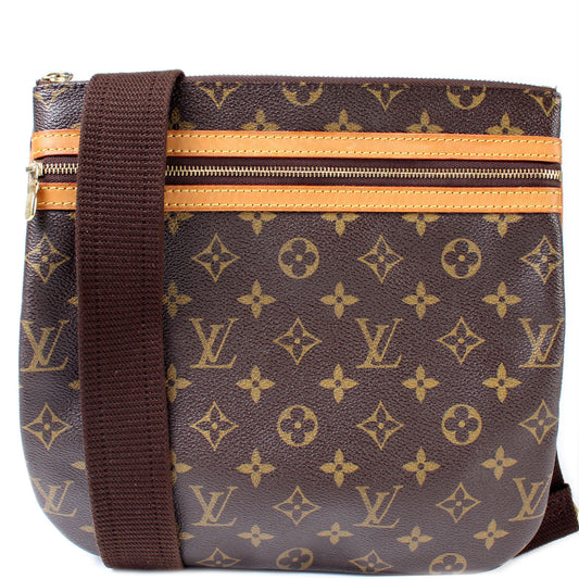 Louis Vuitton Pochette Bosphore Monogram Clutch Bag Monogram 17