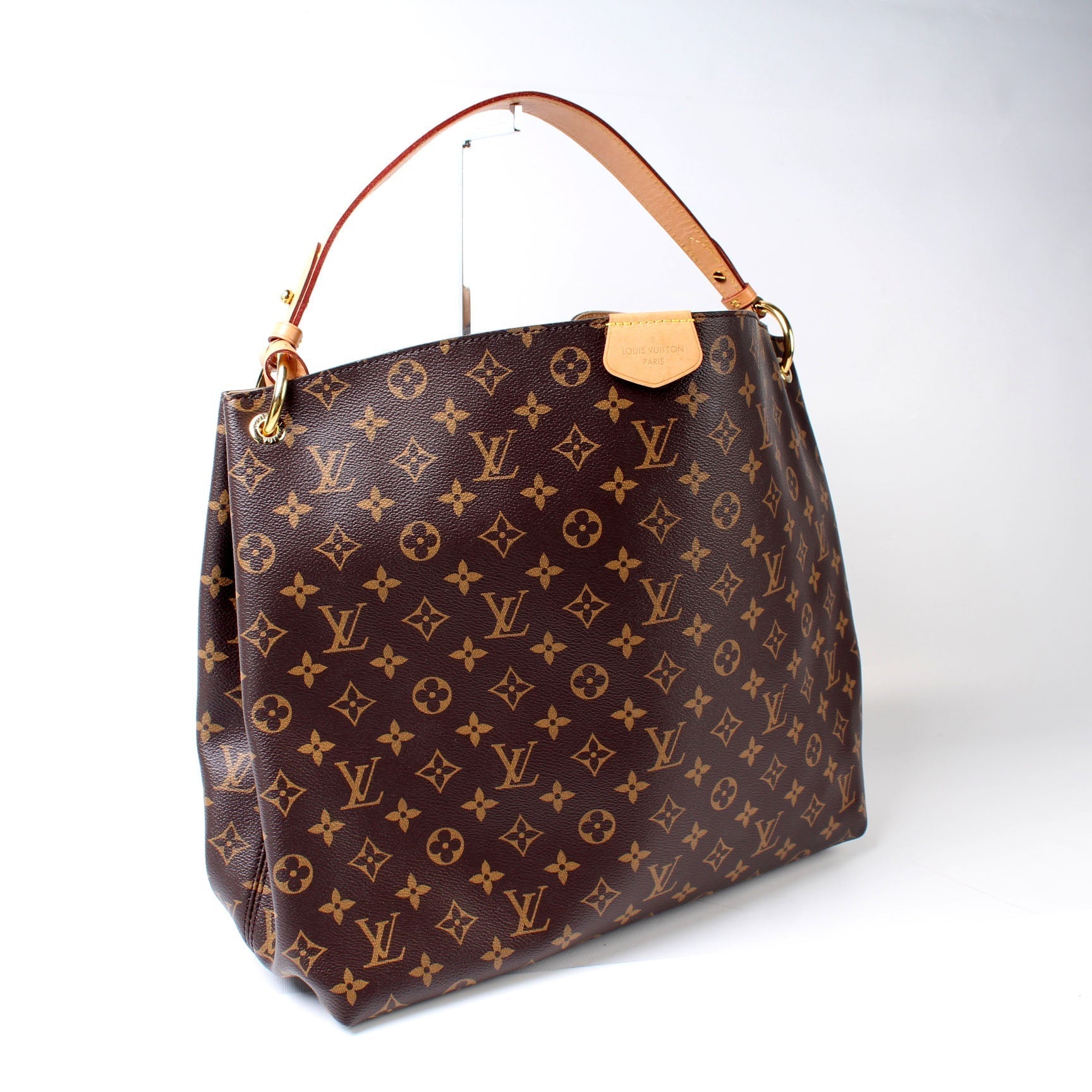Louis Vuitton Graceful MM Monogram Handbag Monogram 10