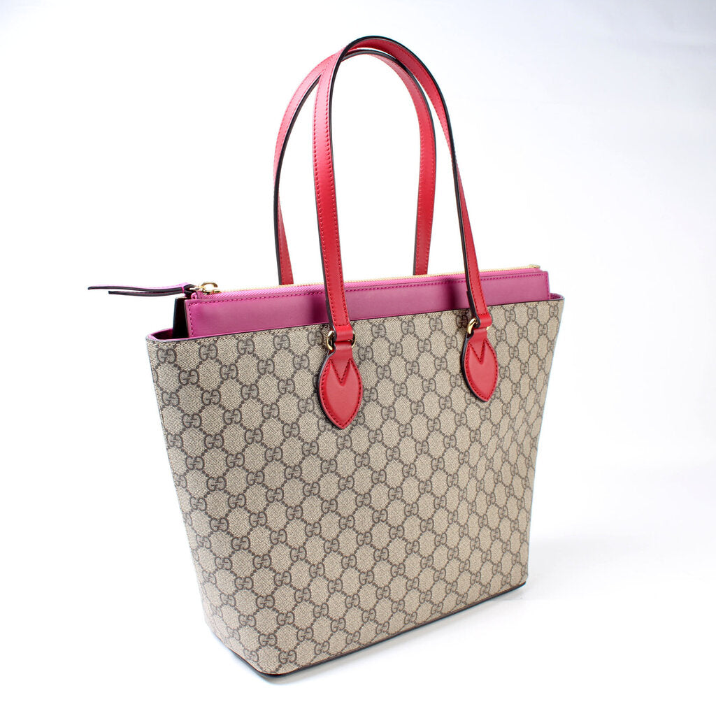 Gucci Supreme Medium Bucket Tote Bag