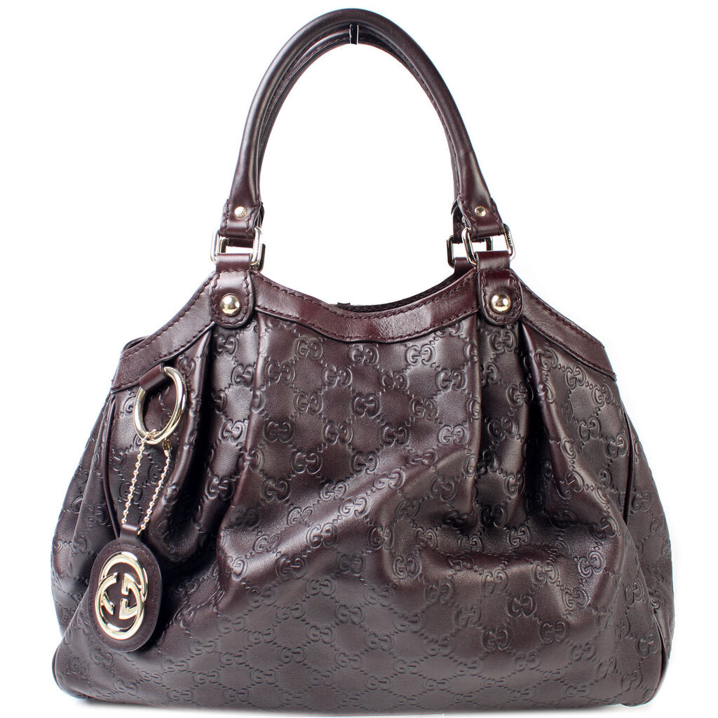 Gucci Sukey Brown Travel Bag