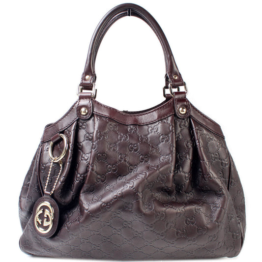 Gucci Sukey Brown Travel Bag