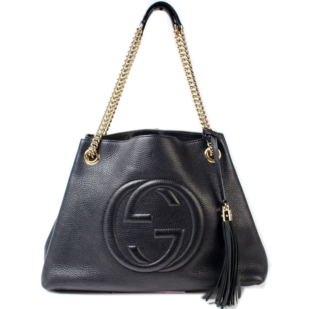 Gucci Soho Leather Medium Shoulder Bag 43
