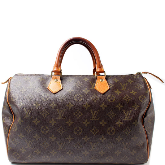 Louis Vuitton Speedy 35 Monogram Handbag Monogram 26